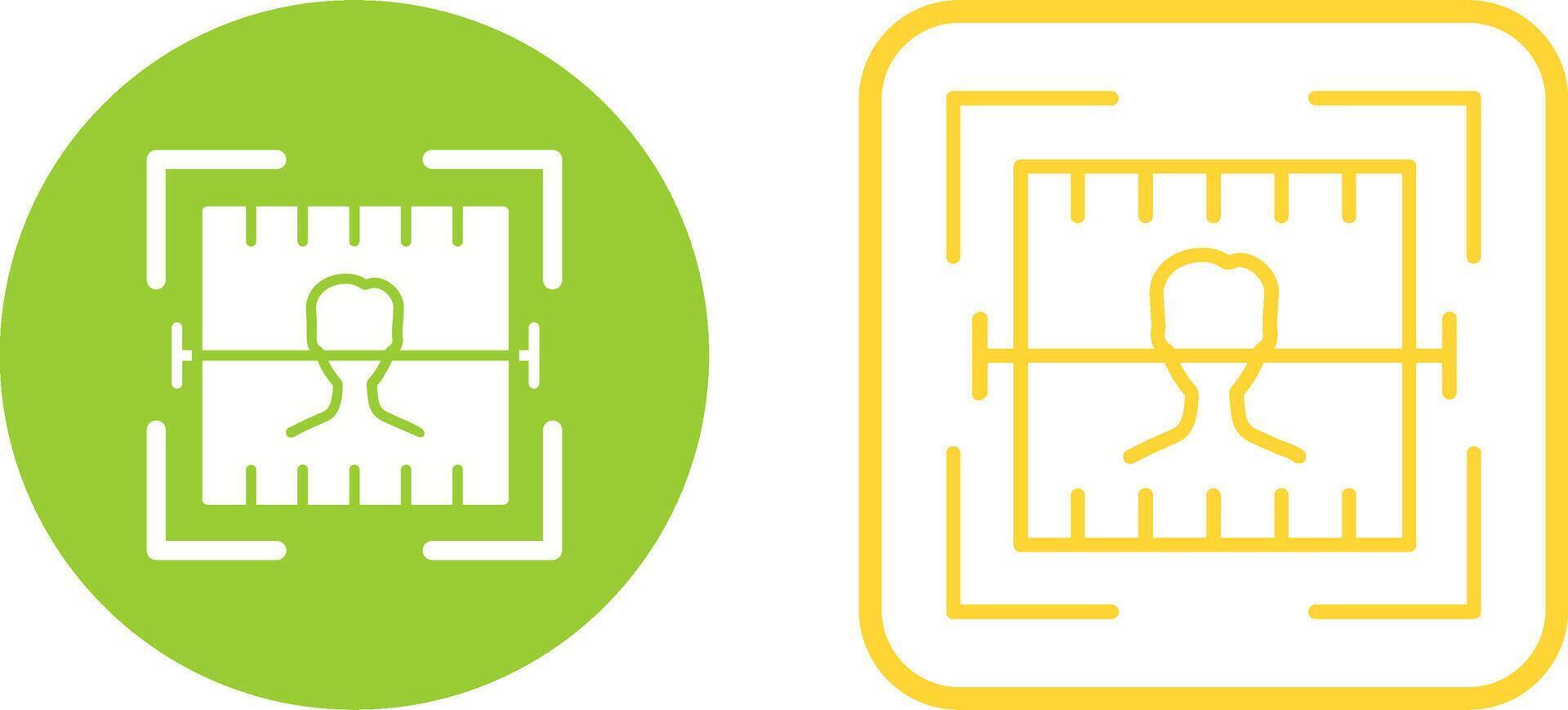 Face Scan Vector Icon