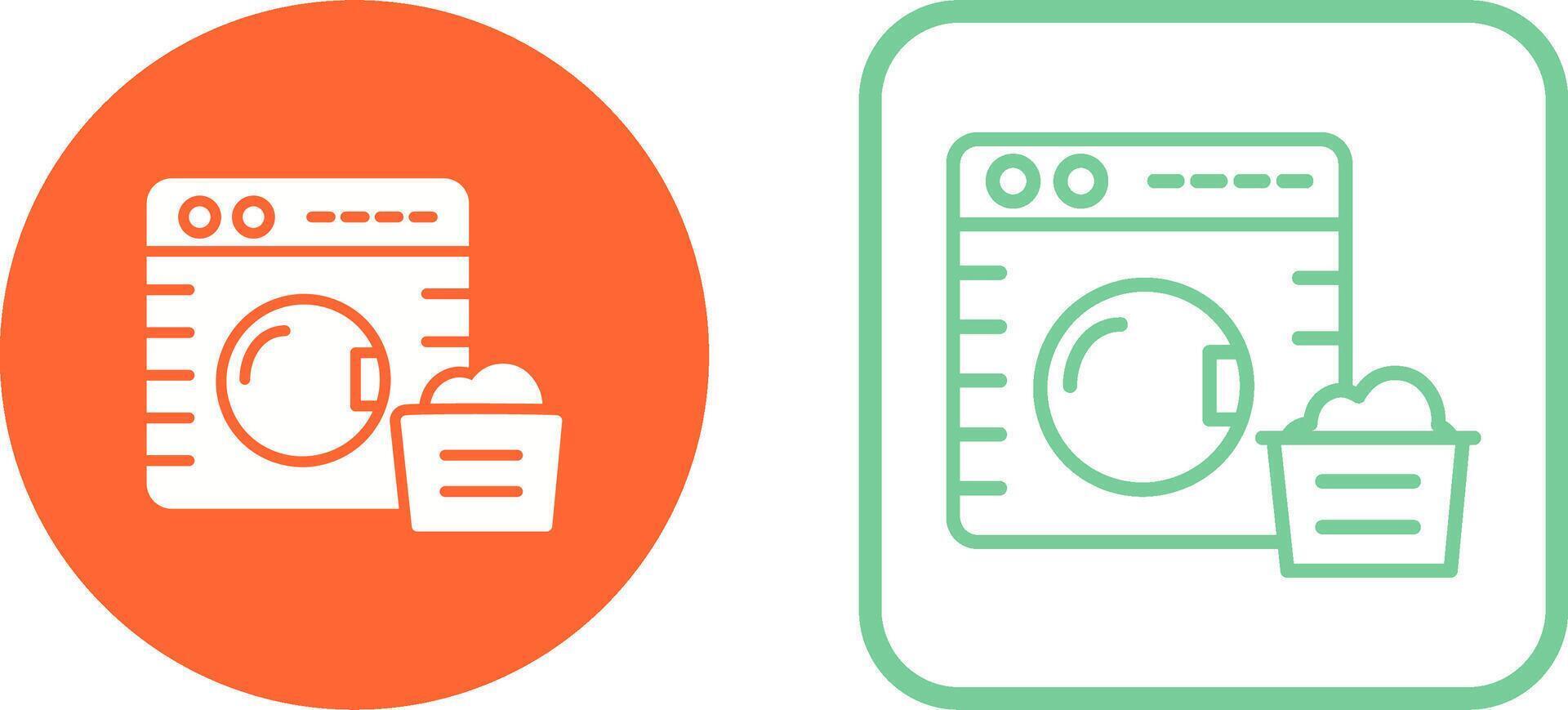 Washing Machine Vector Icon