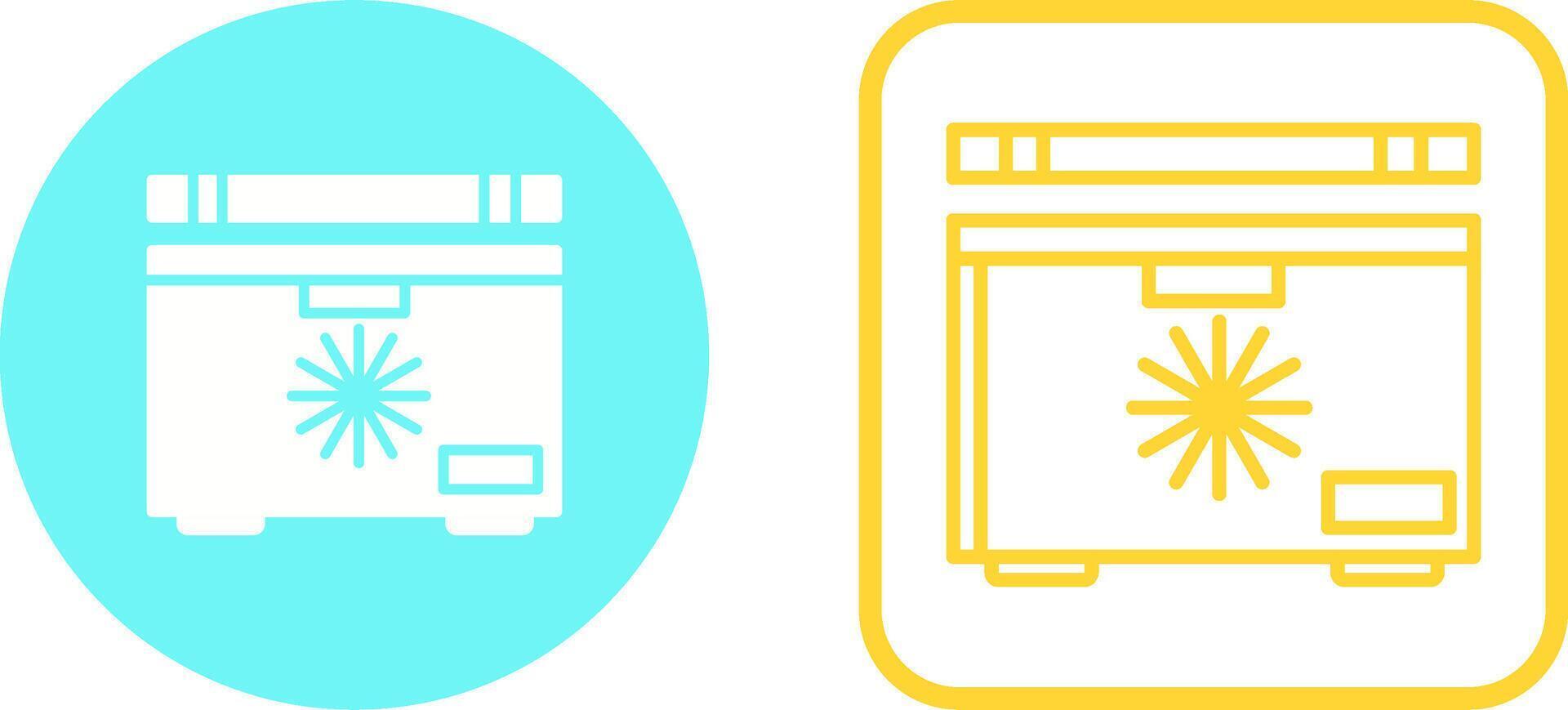 Freezer Vector Icon
