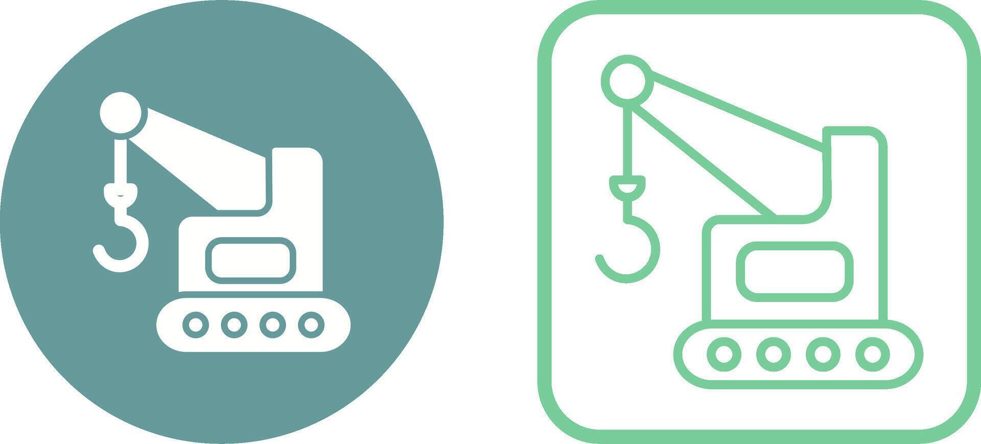 Lifter Crane Vector Icon