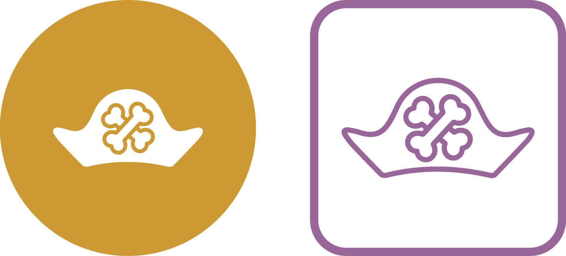 Pirate Hat II Vector Icon