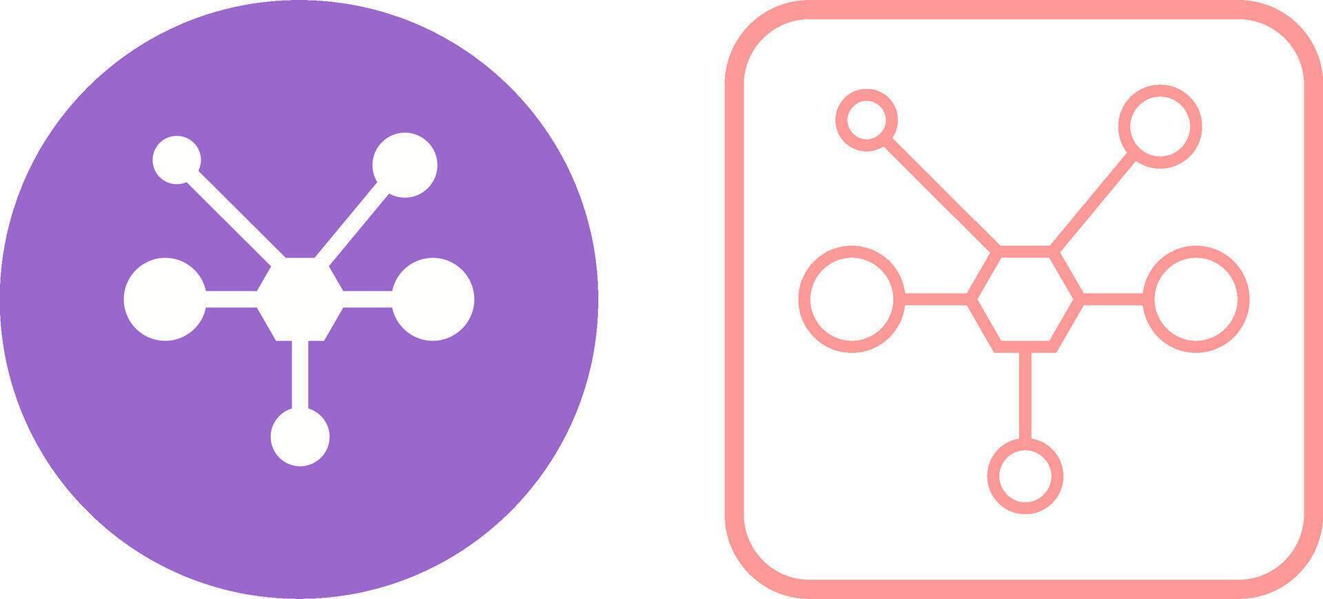 Molecule Vector Icon