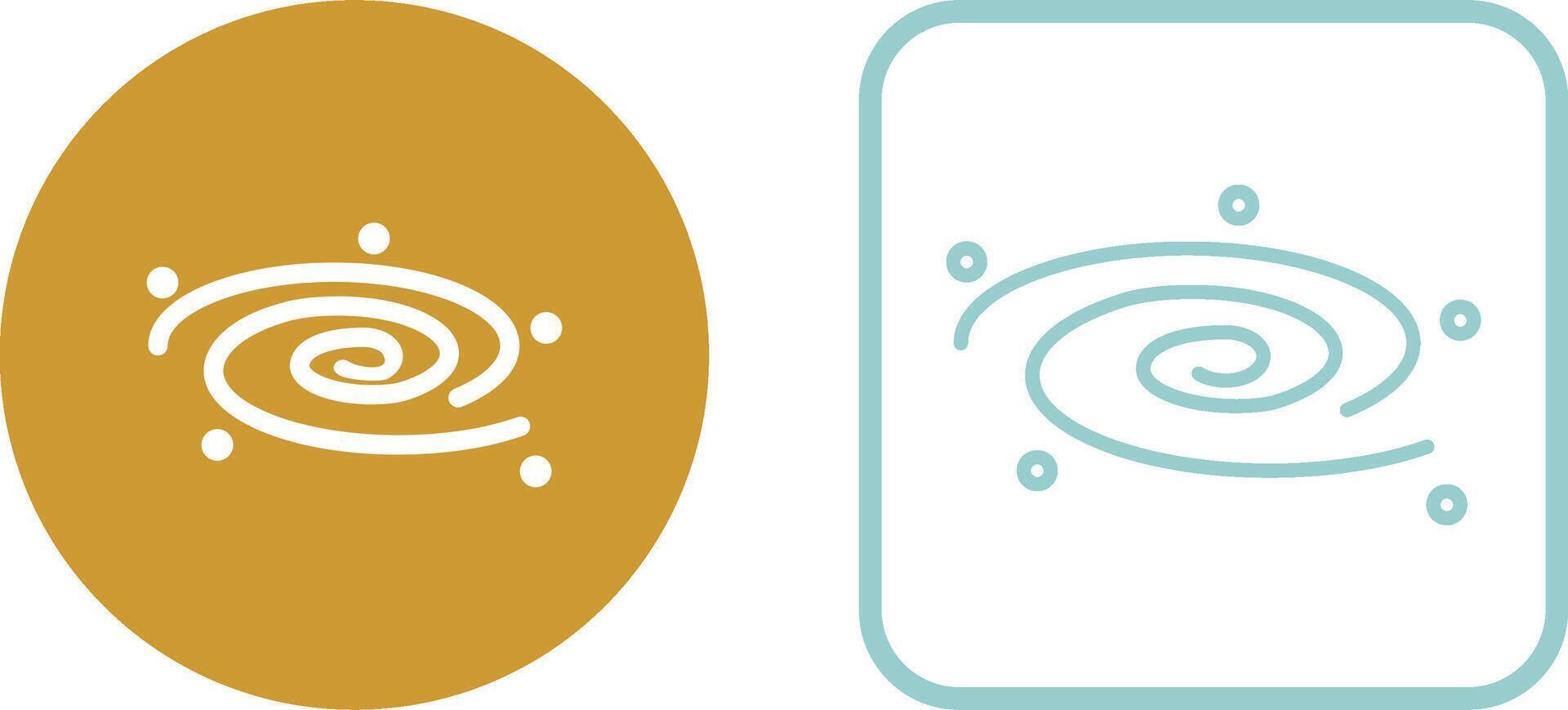 Black Hole Vector Icon