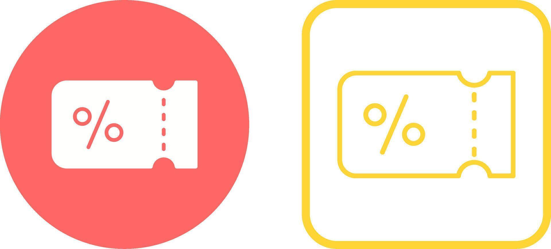 Discount Vector Icon