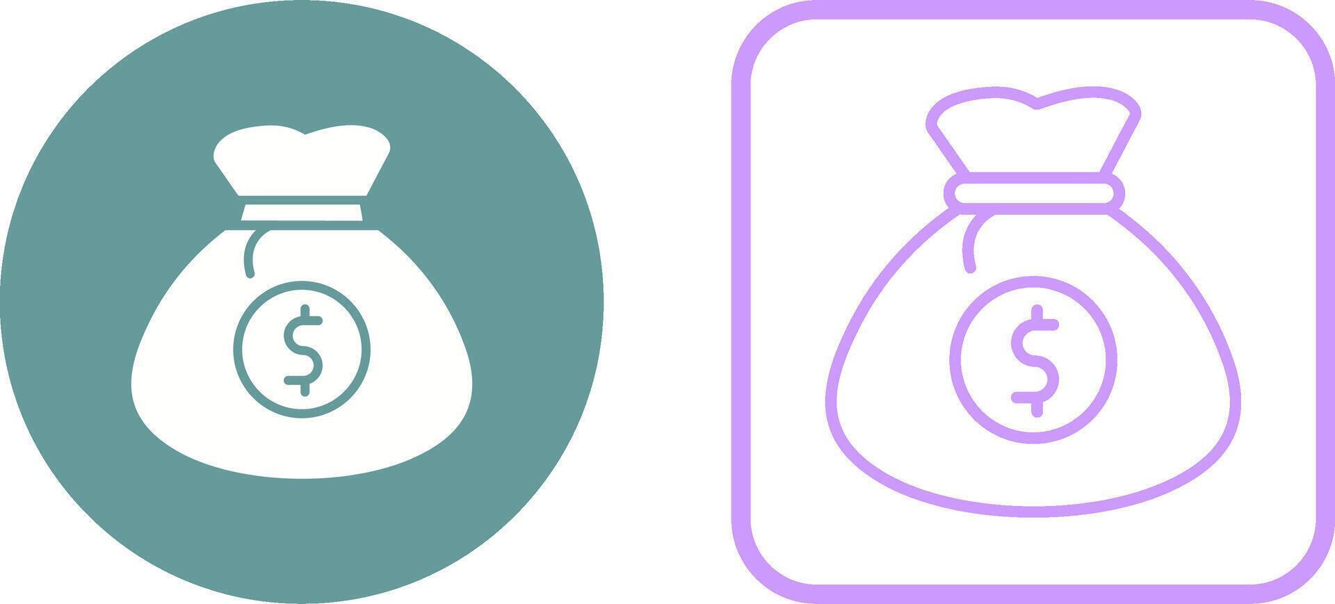 Money Bag Vector Icon