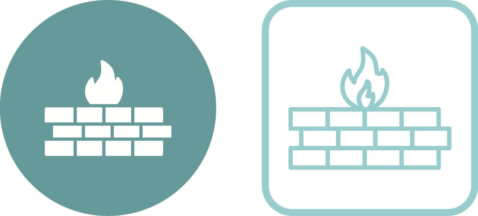 Firewall Vector Icon