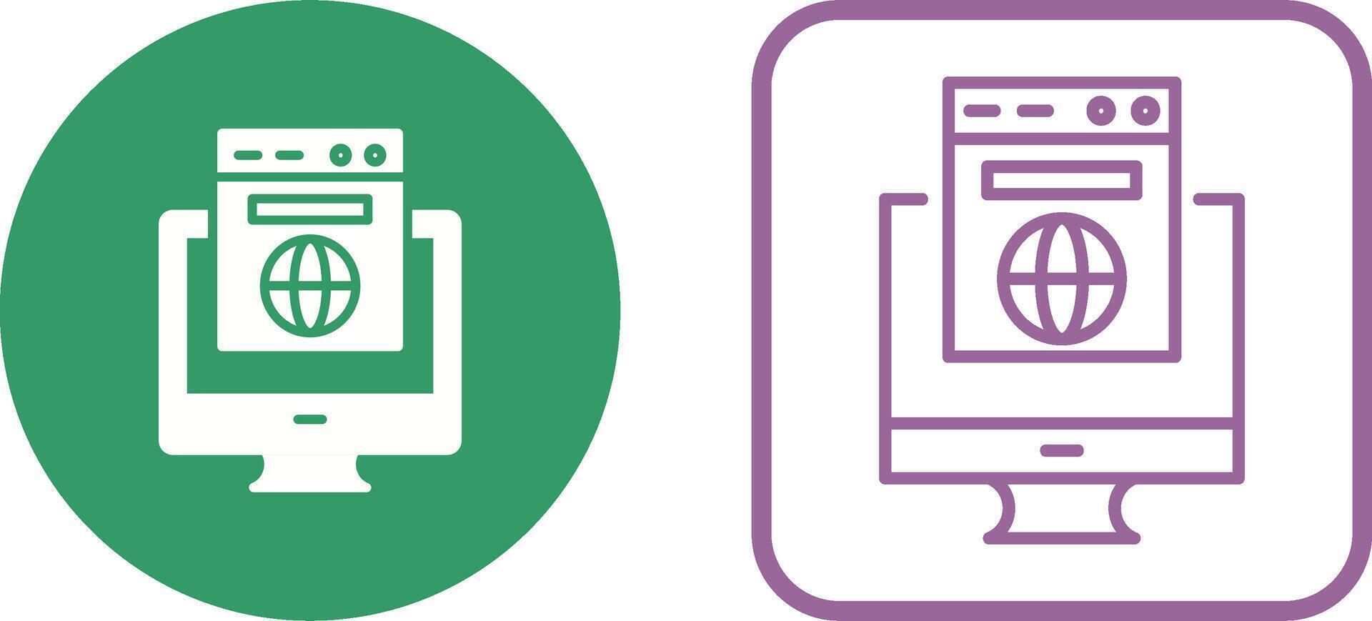 Website Vector Icon