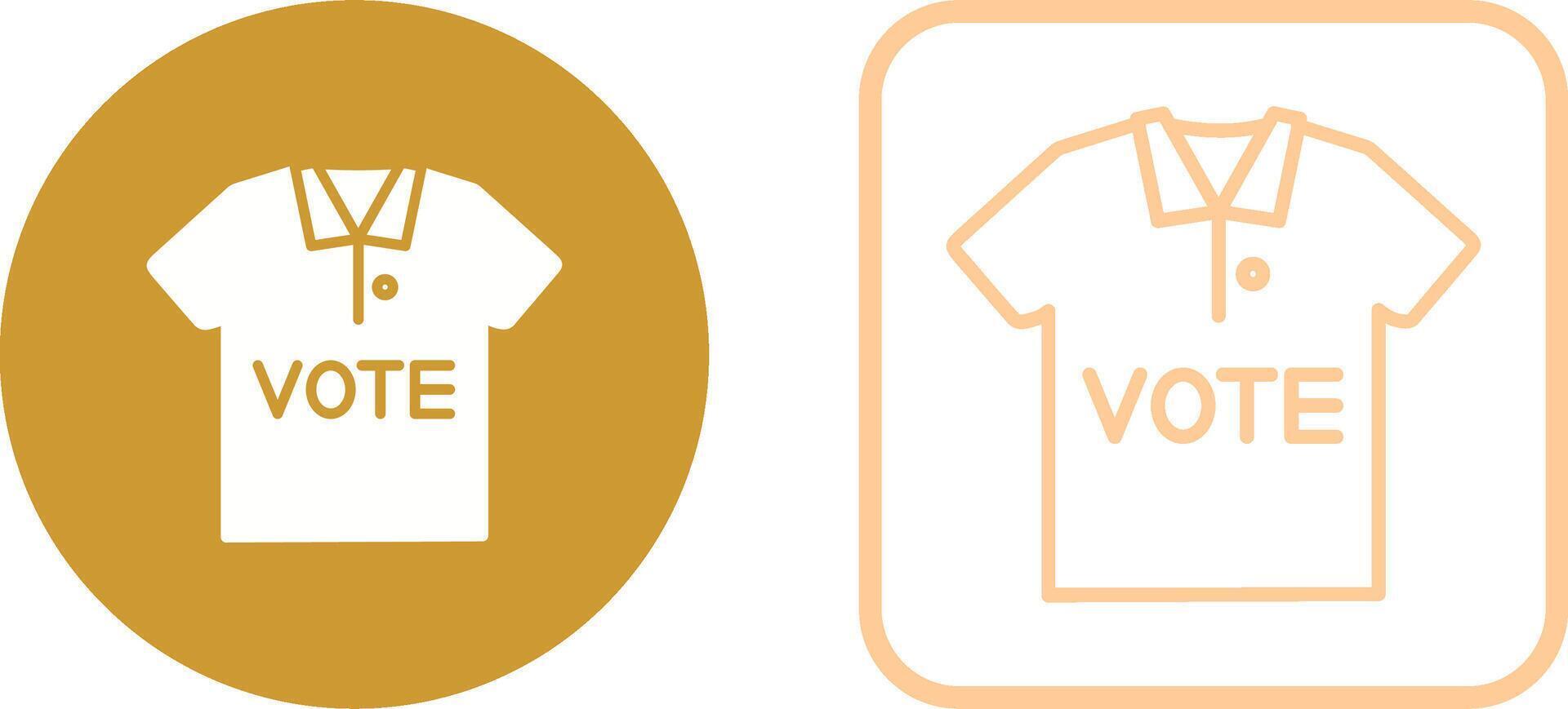 T Shirt Vector Icon