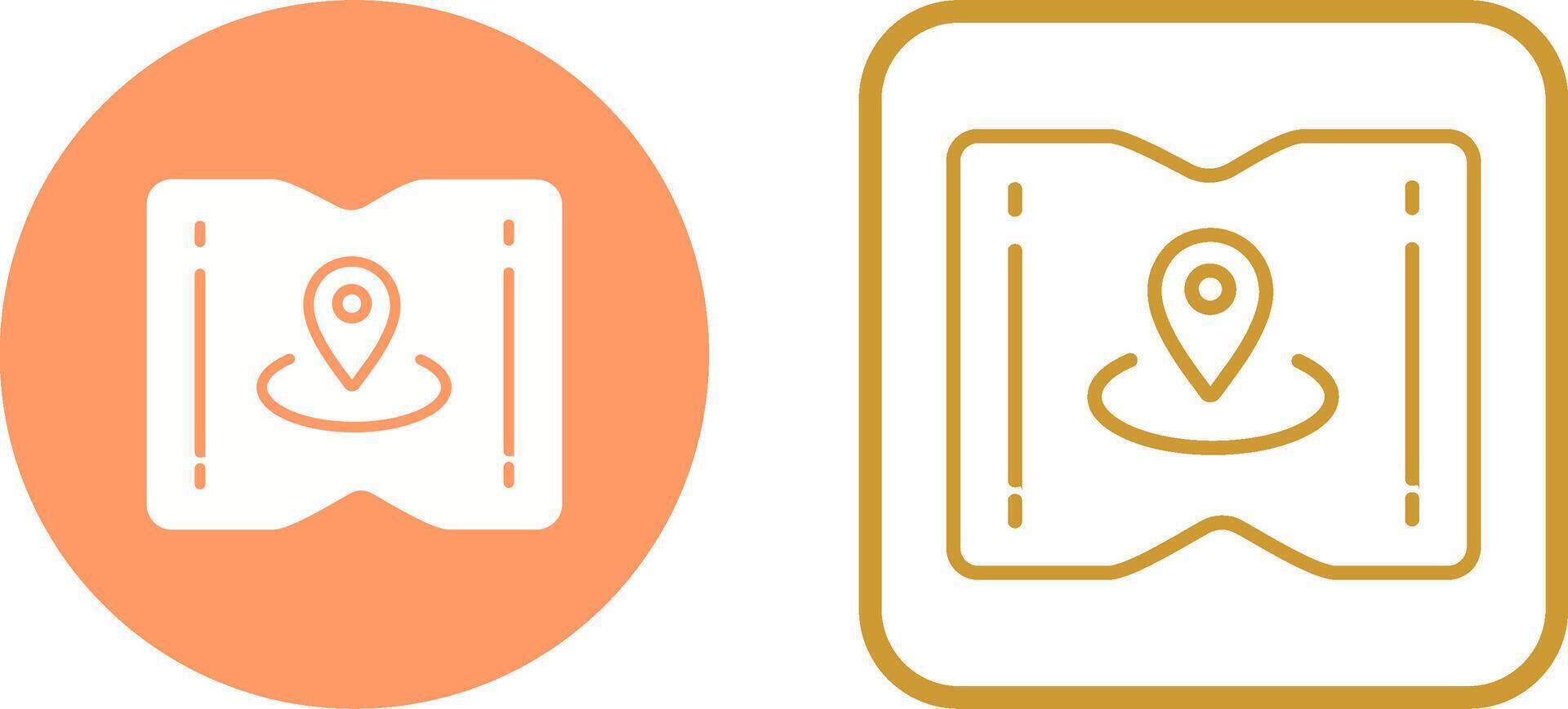 Map and Location Vector Icon
