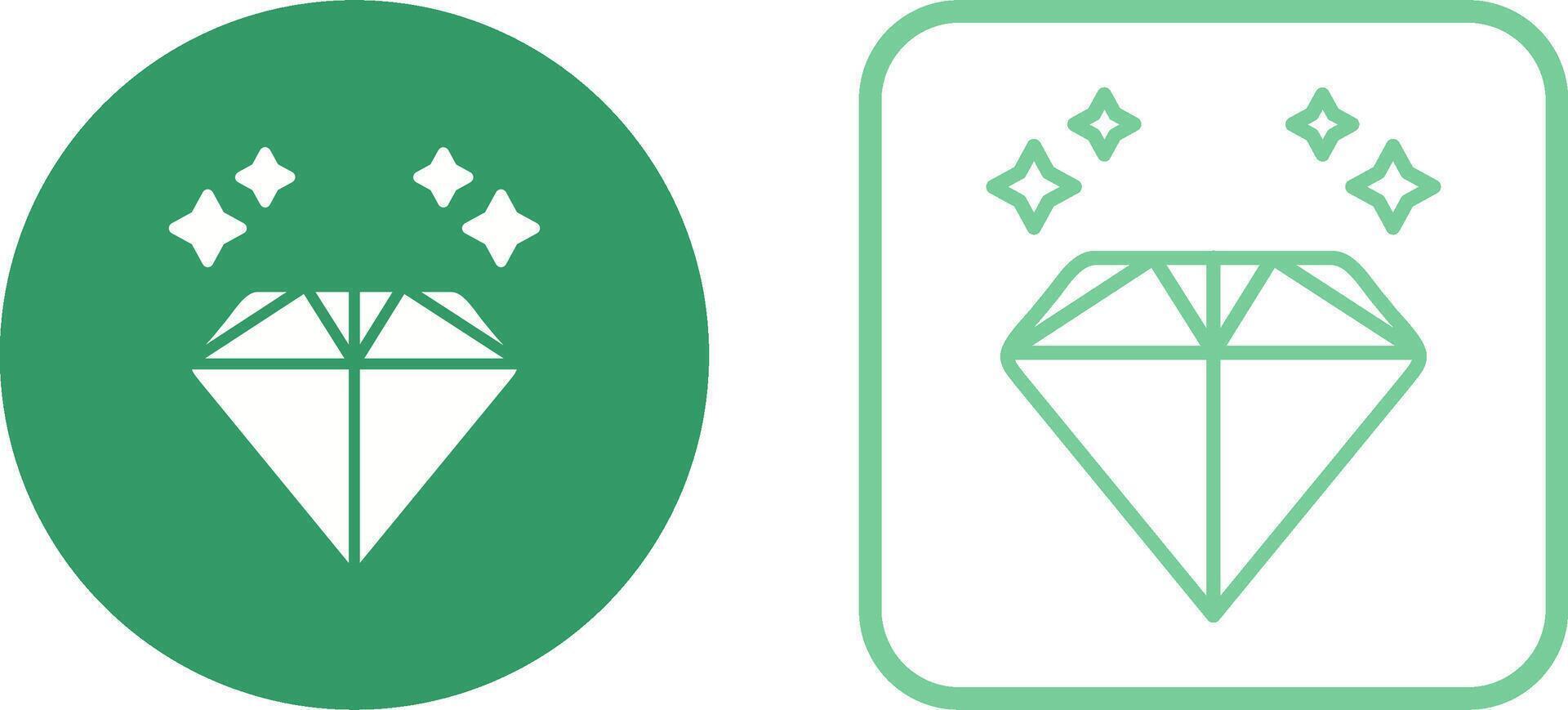 Diamond Vector Icon