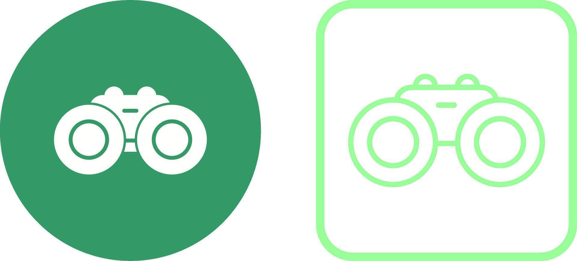 Binocular Vector Icon