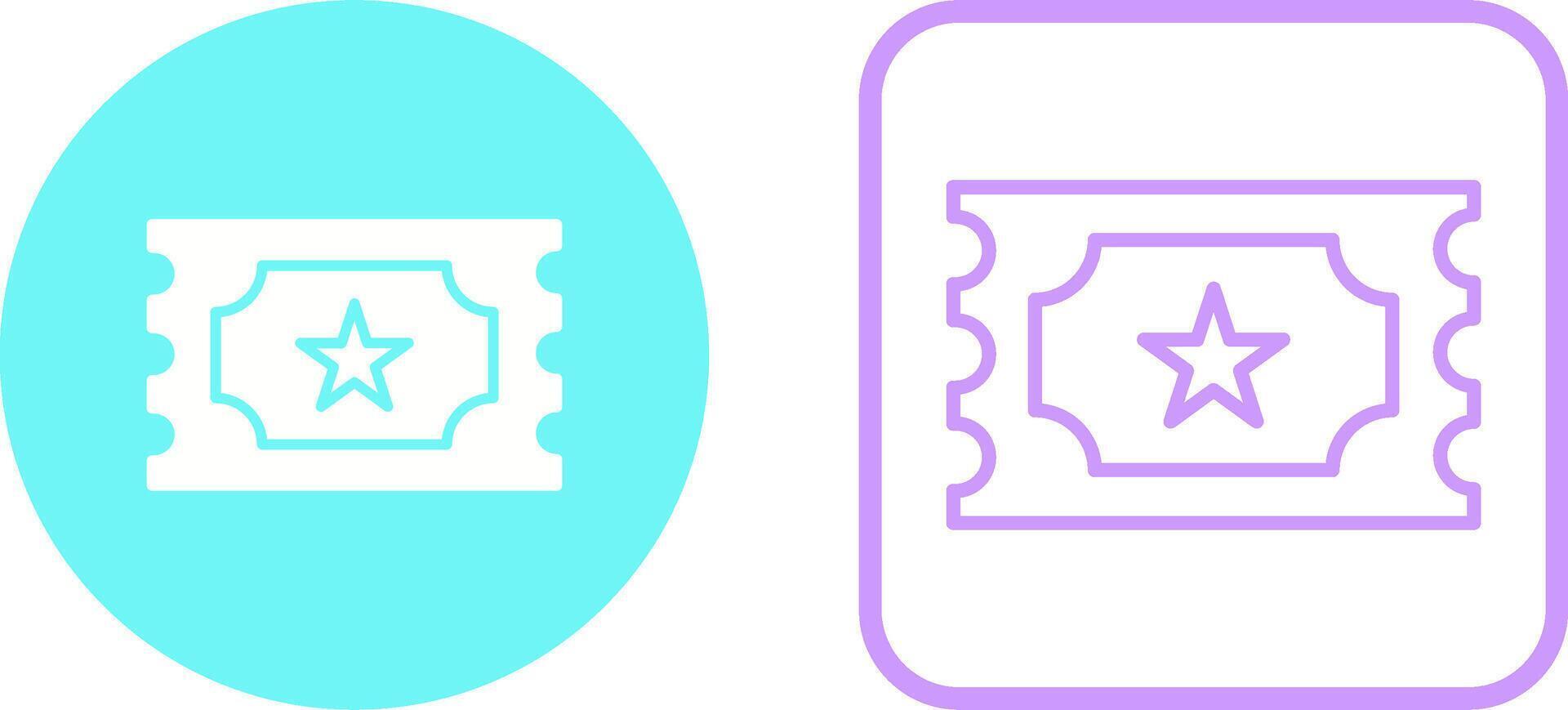 Tickets Vector Icon