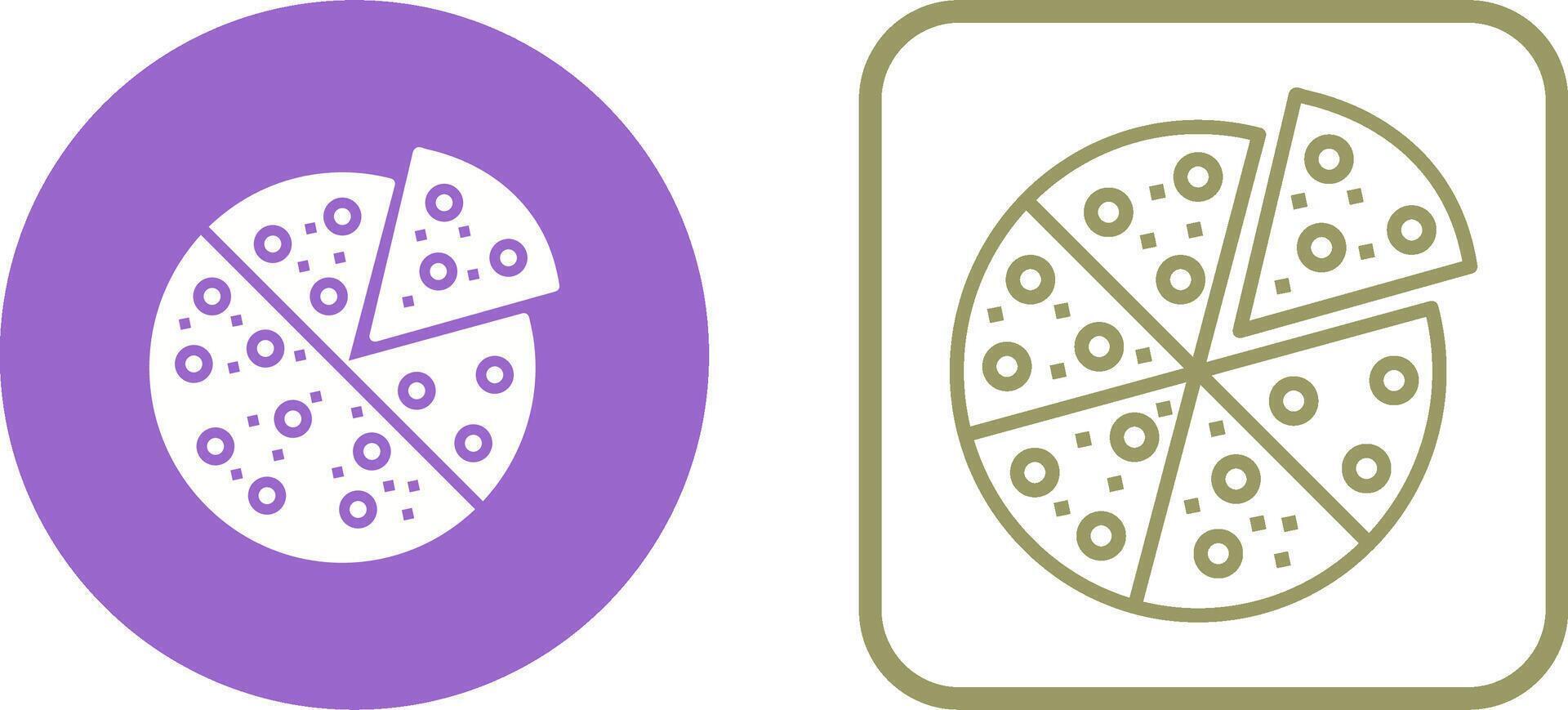 Pizza Slice Vector Icon