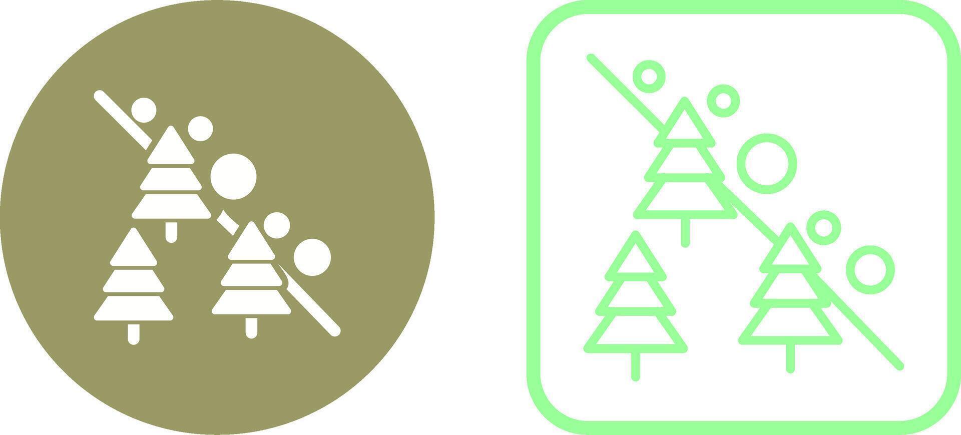 Avalanche Vector Icon