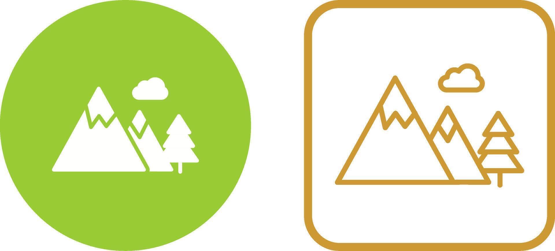 Mountain Vector Icon