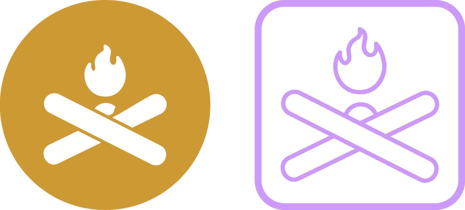 Bonfire Vector Icon