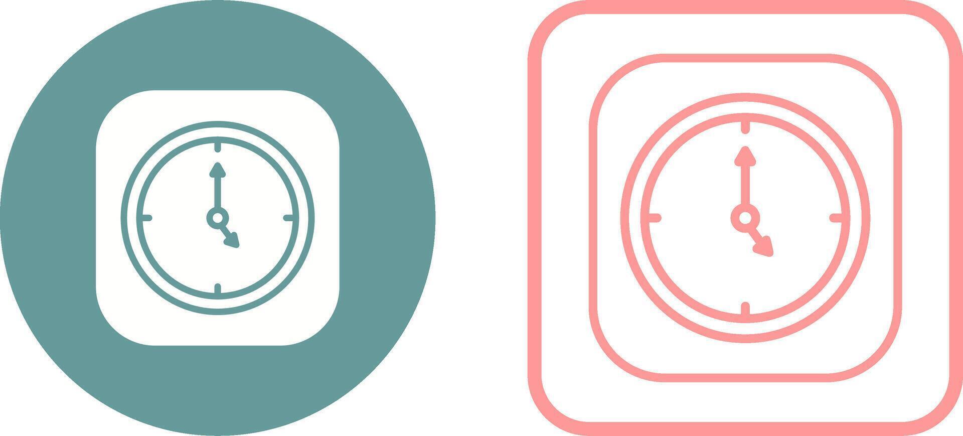 Clock Vector Icon