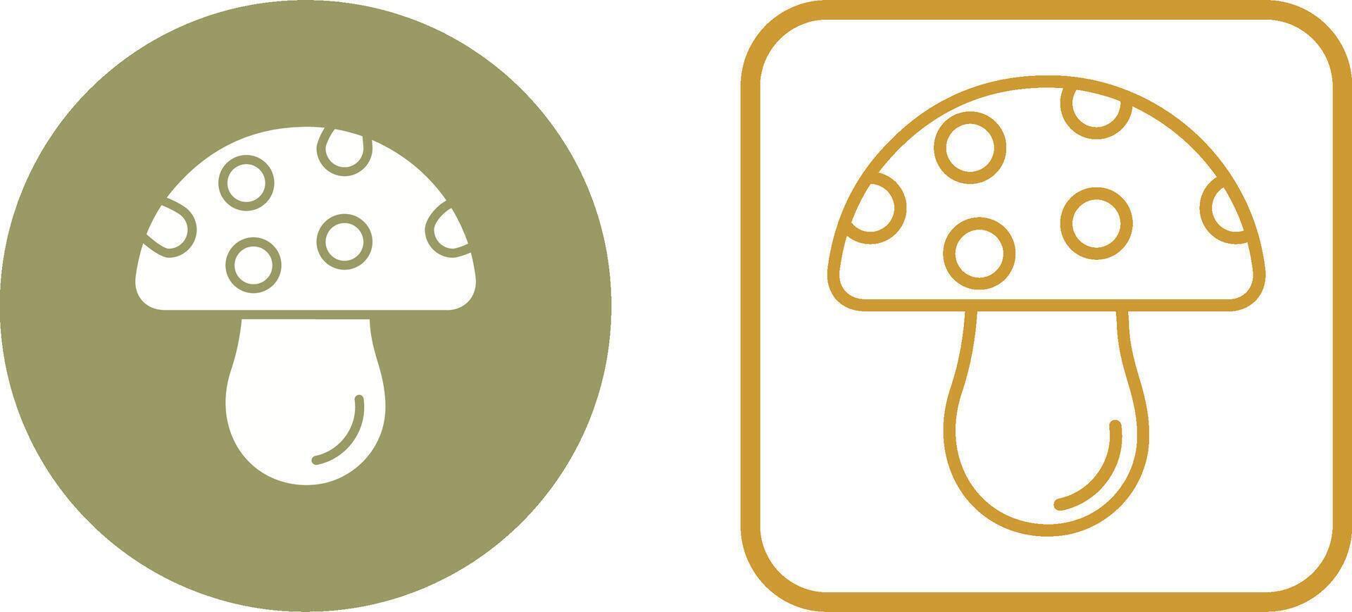 Mushroom Vector Icon