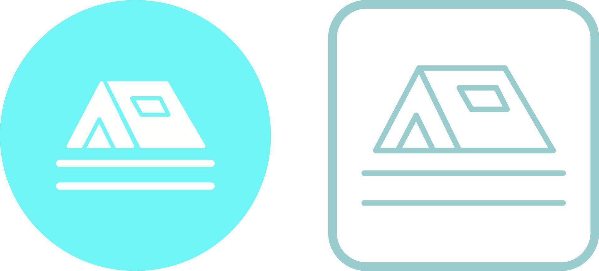 Tent Vector Icon