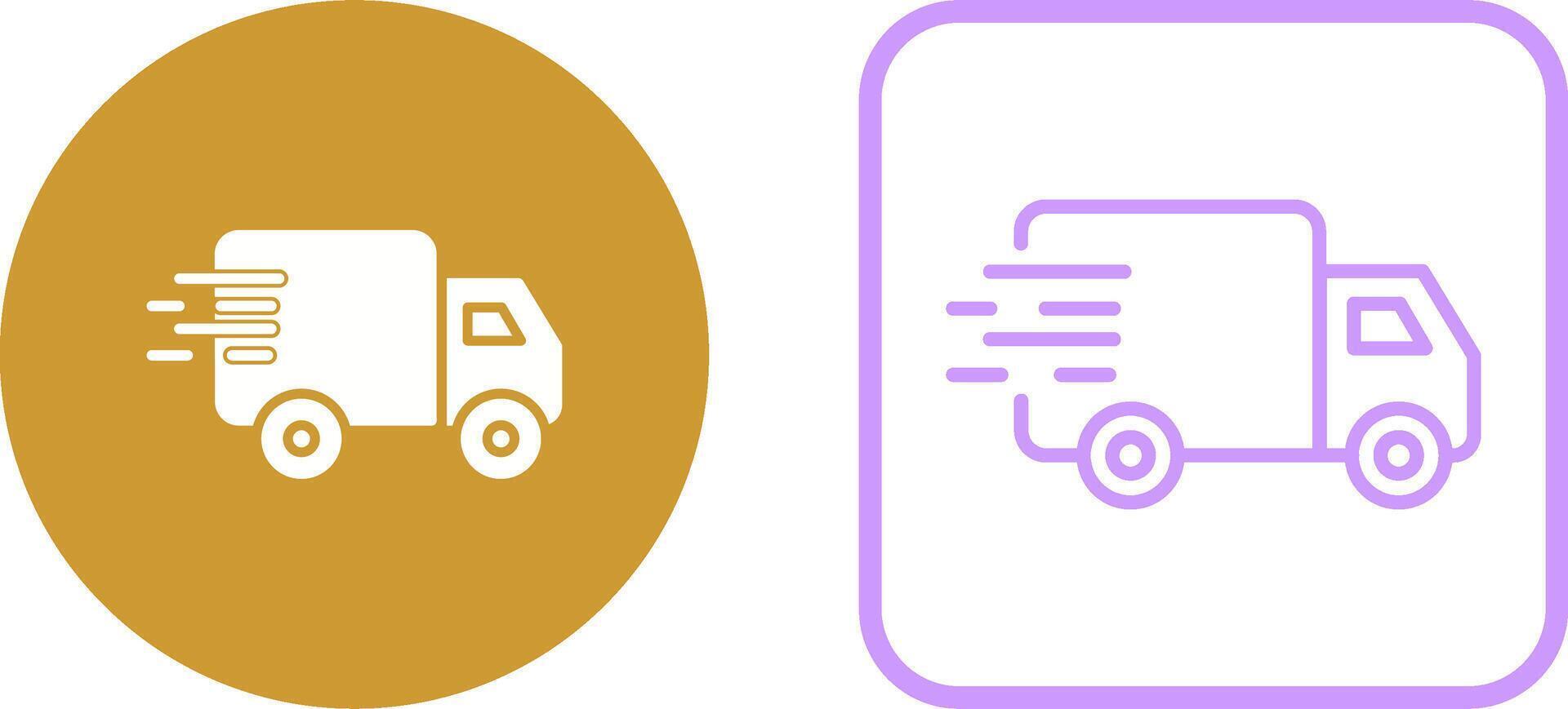 Delivery Truck Vector Icon