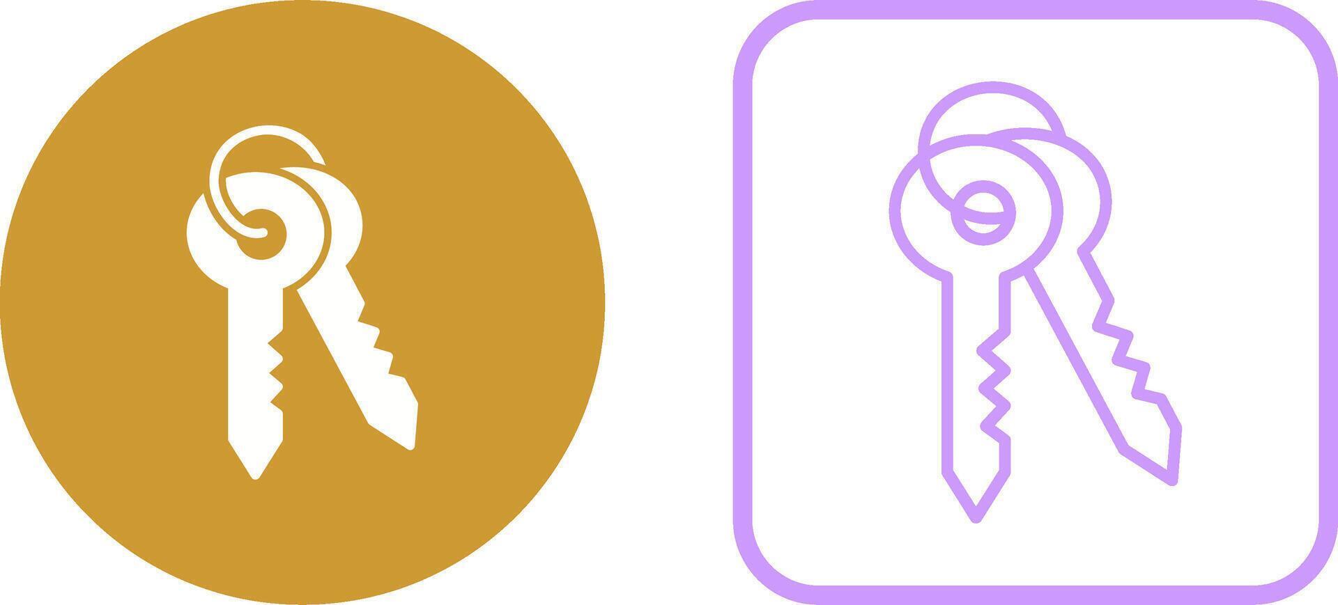 House Key Vector Icon