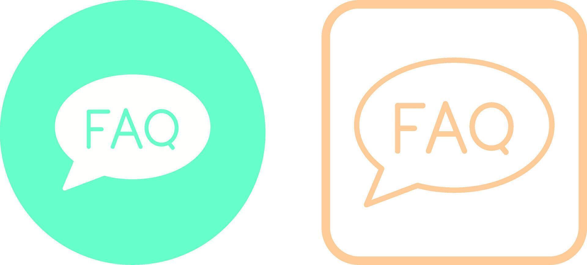 FAQ Vector Icon