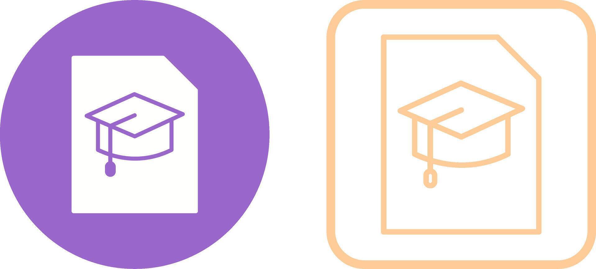 Graduation Vector Icon