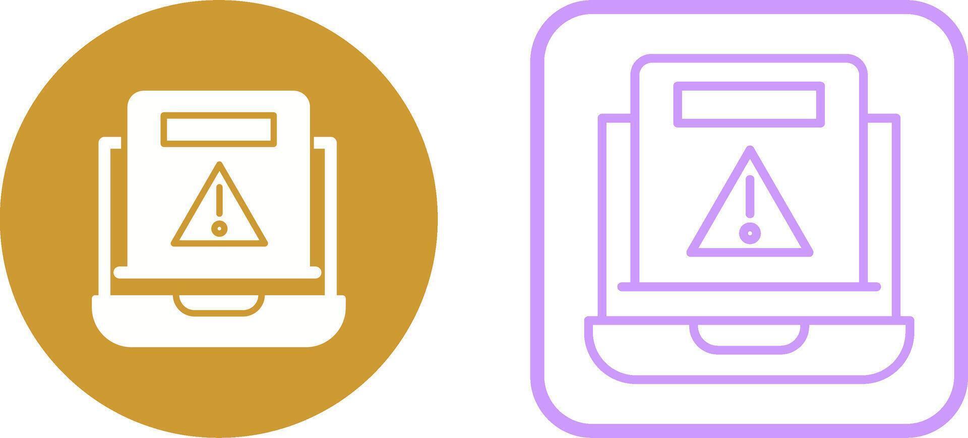 Error Vector Icon