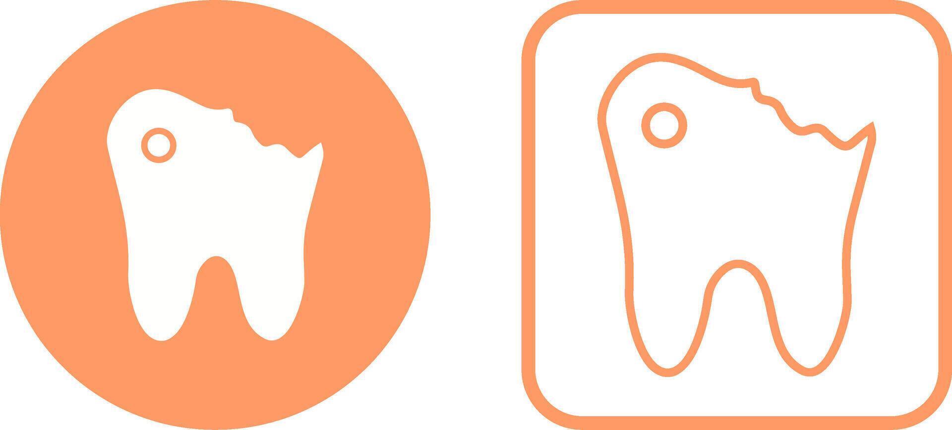 Caries Vector Icon