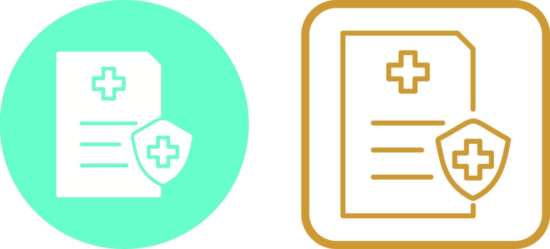 Health Insurance Vector Icon