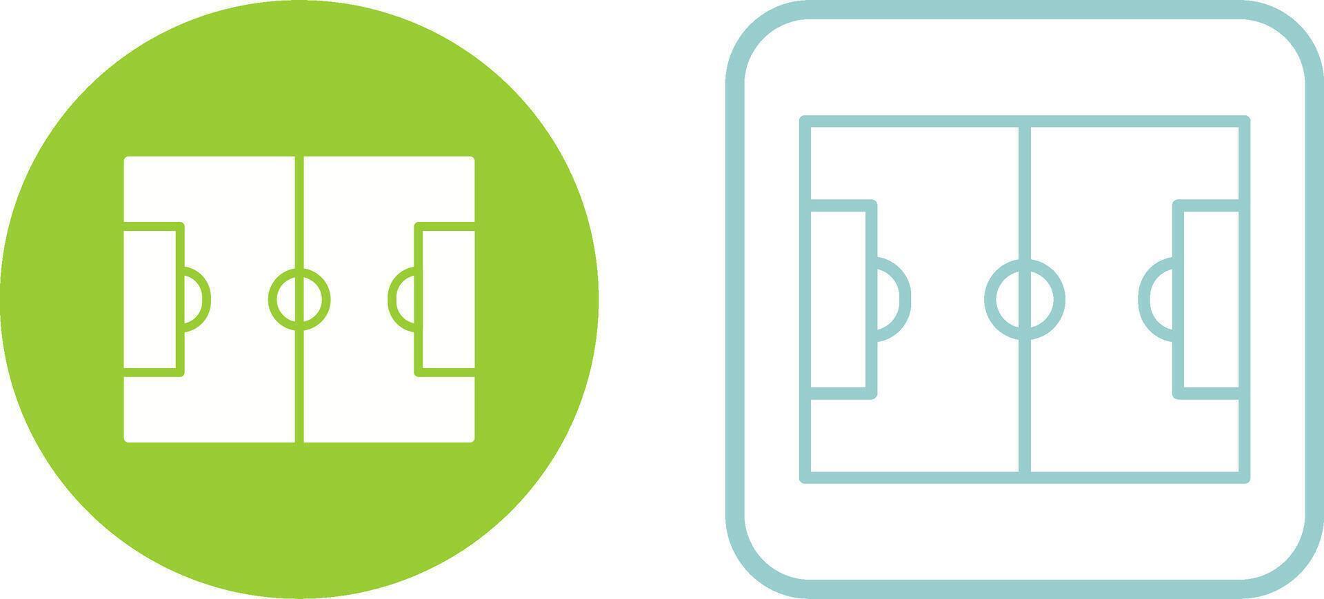 Football Field Vector Icon