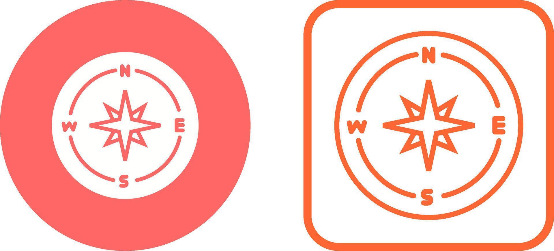 Compass Vector Icon
