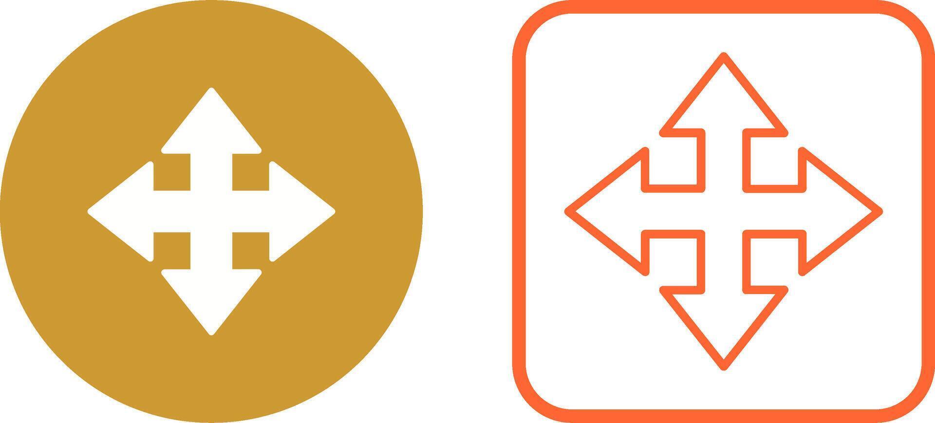 Move Arrow Vector Icon
