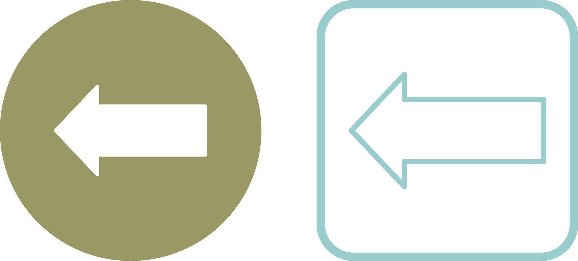 Left Vector Icon