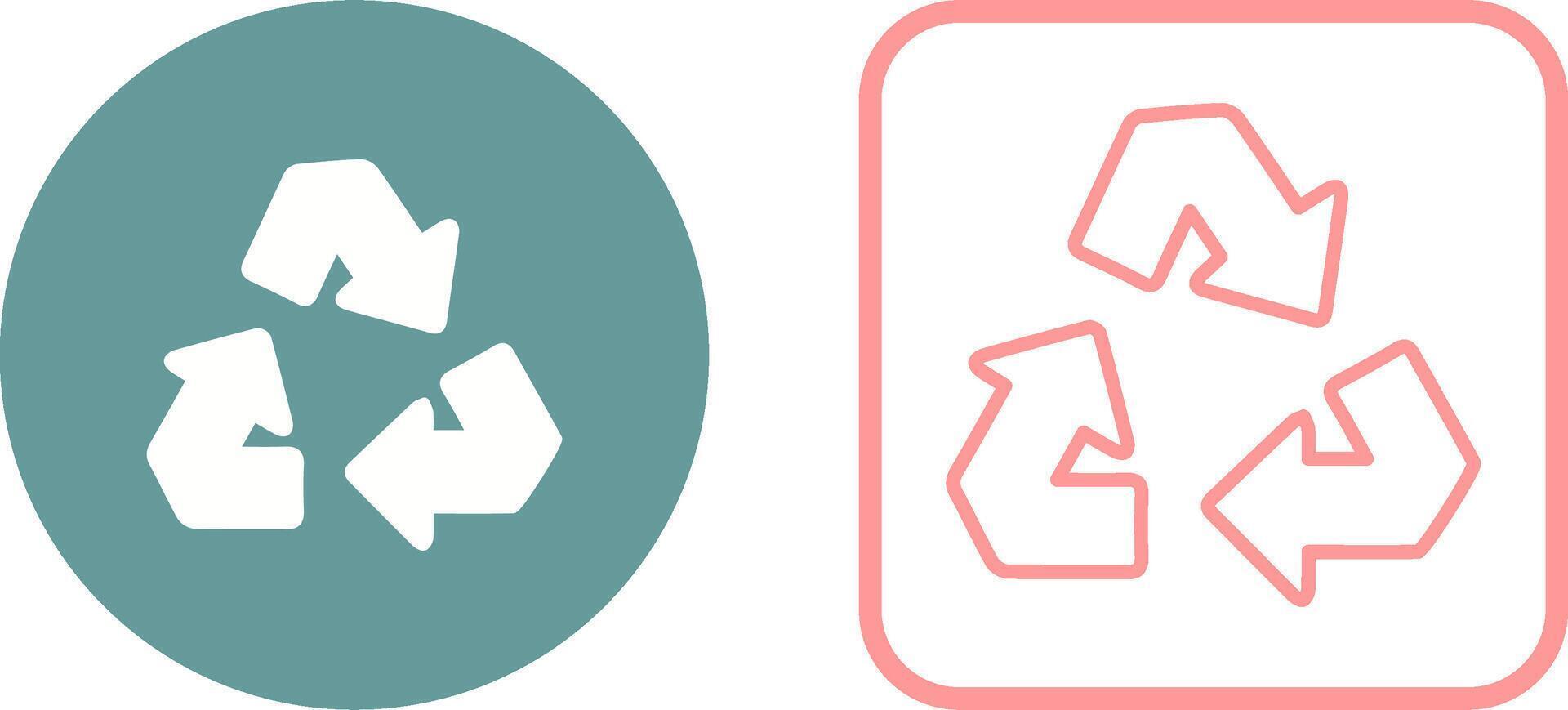 Recycle Arrow Vector Icon