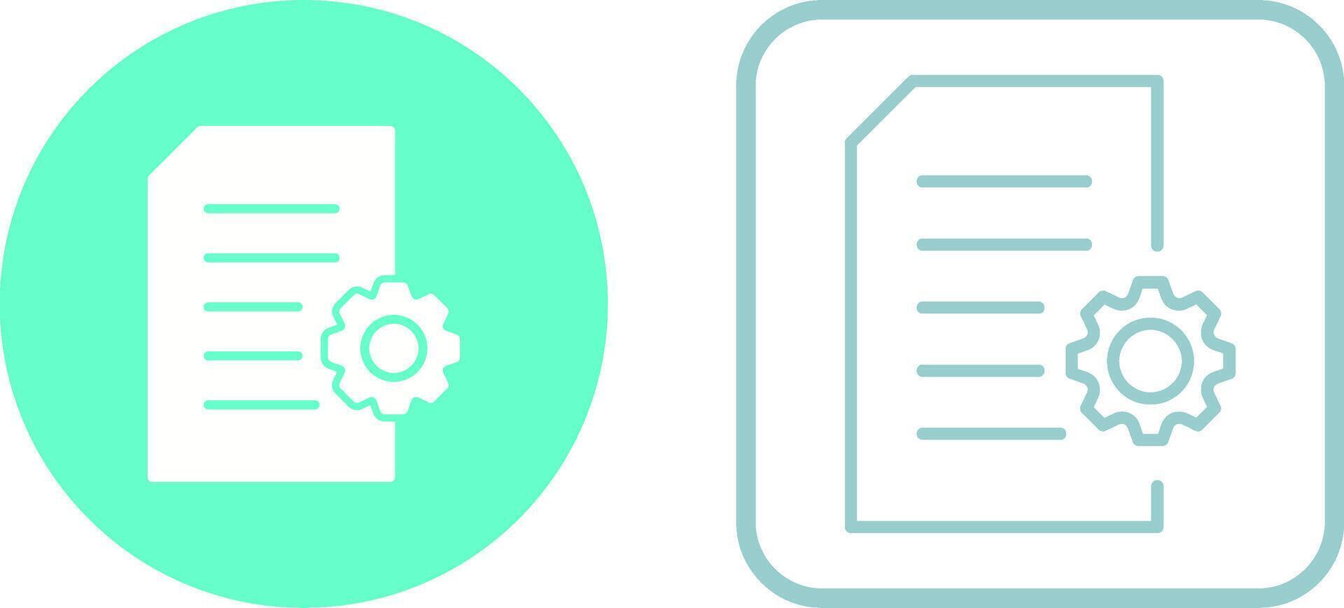 Setting Vector Icon