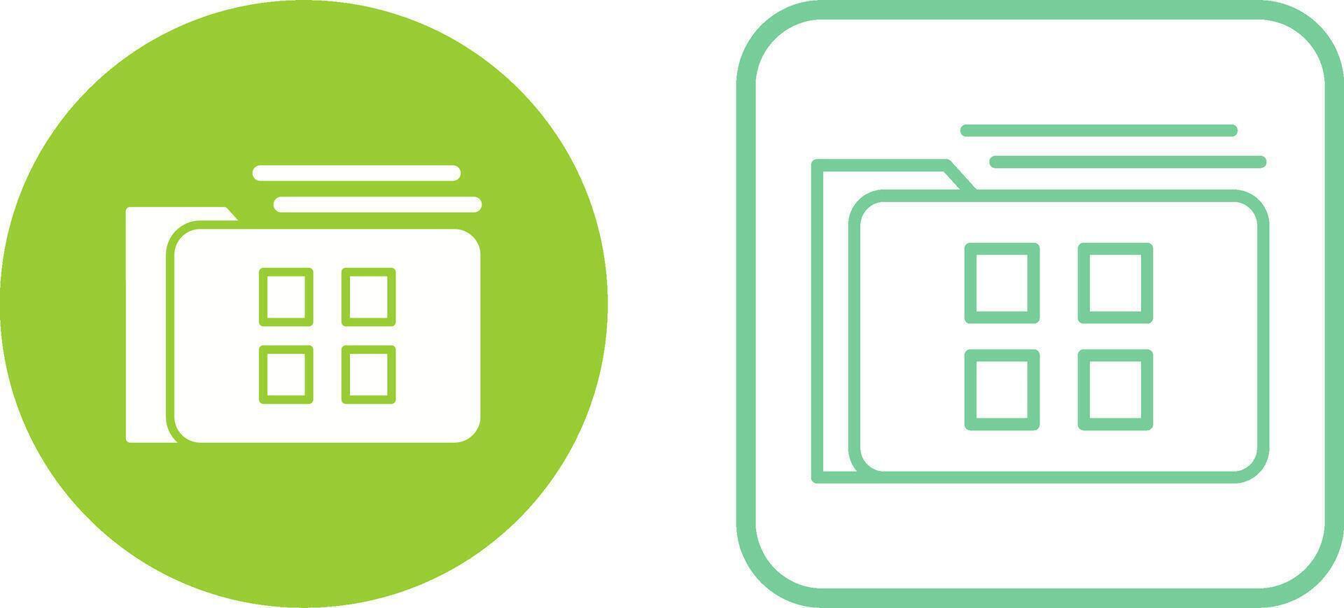File Management Vector Icon