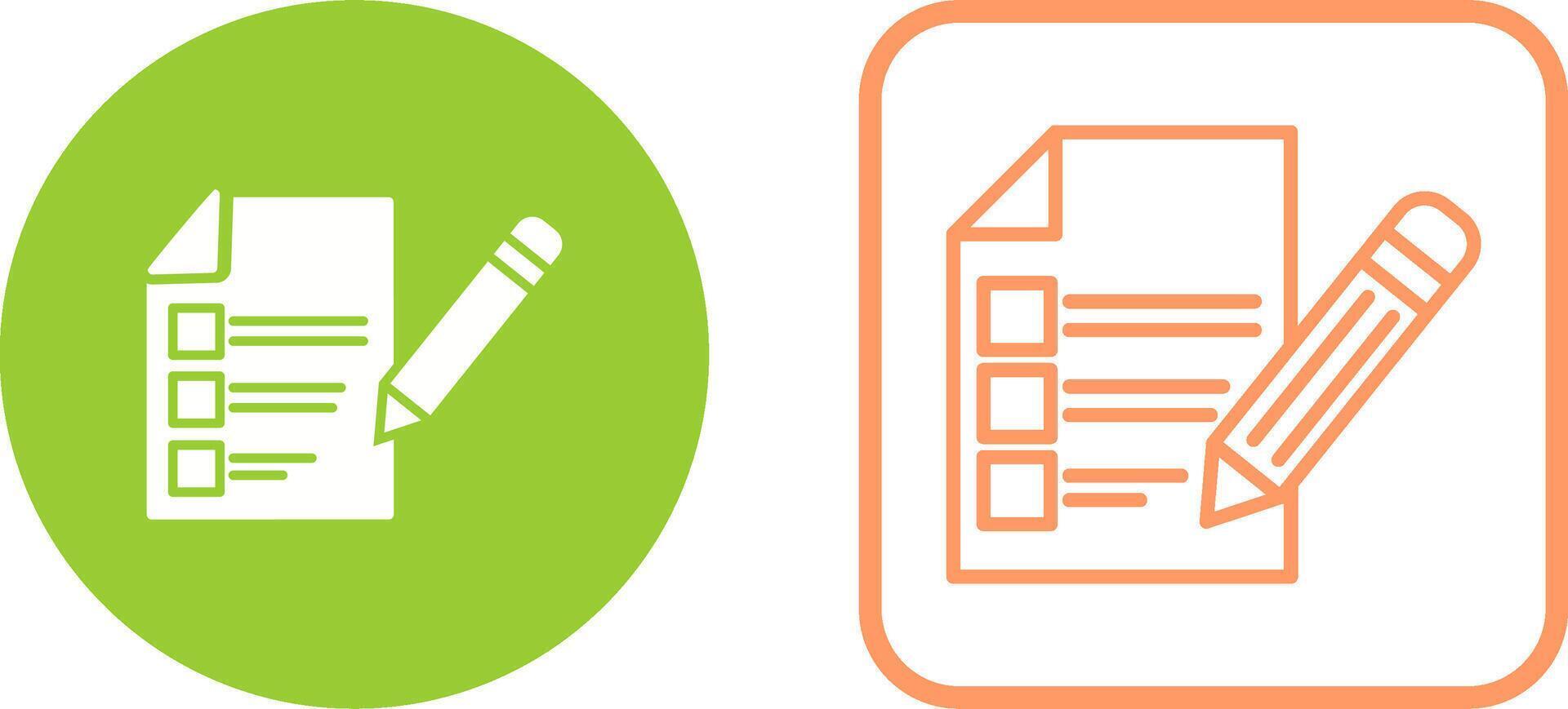 Test Vector Icon