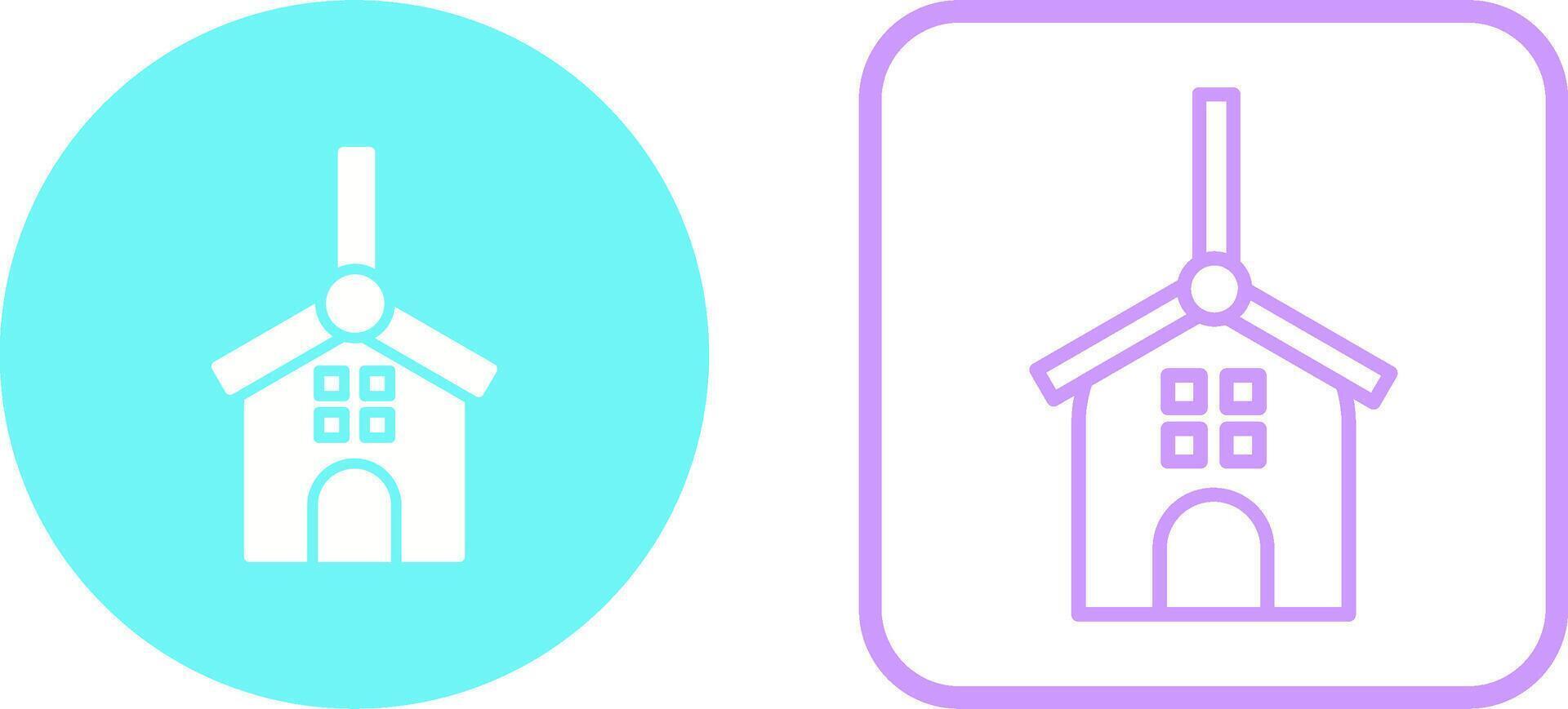 Windmills Vector Icon