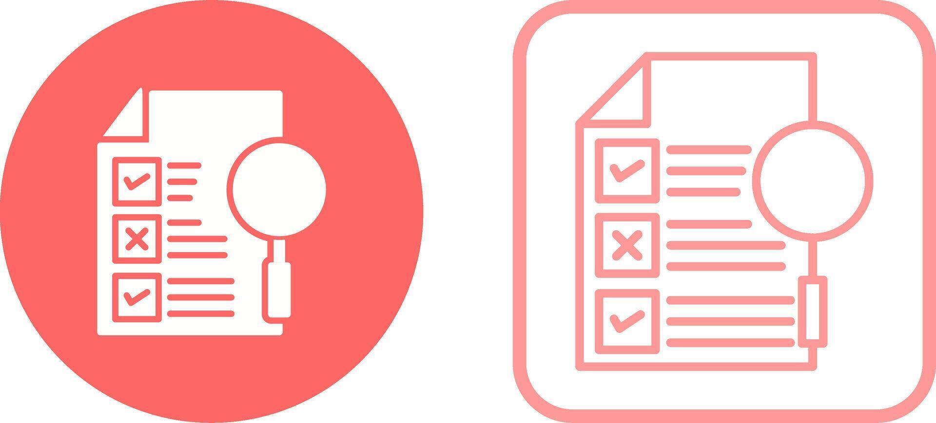 Case Study Vector Icon