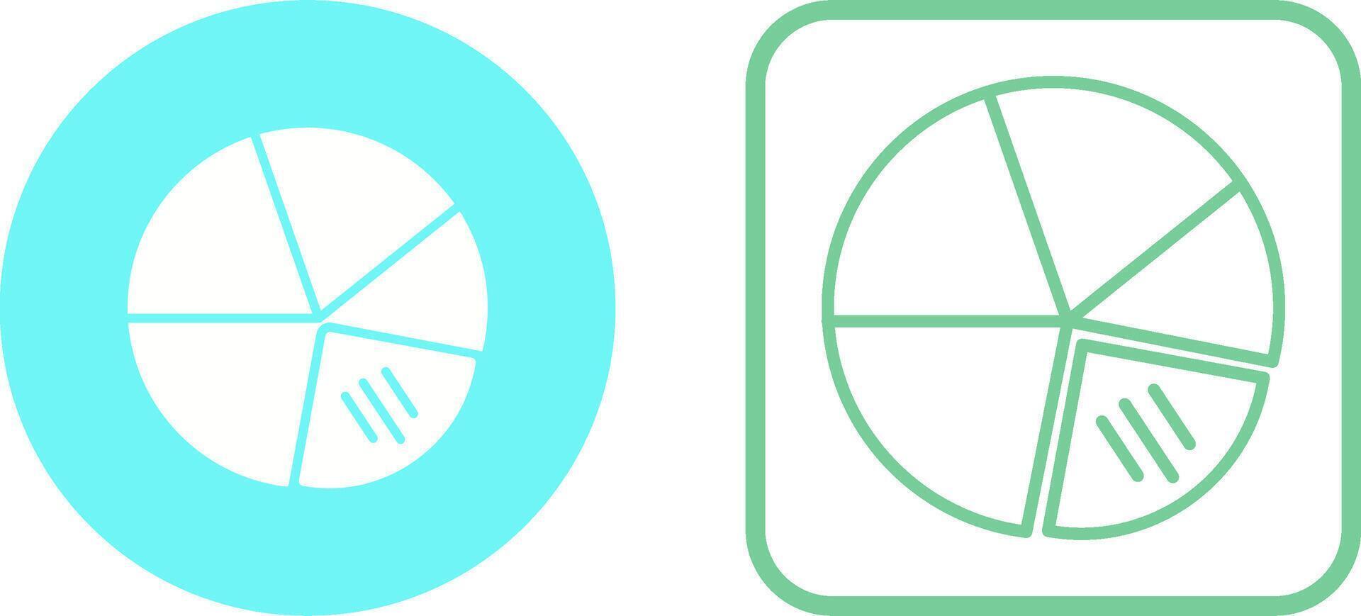 Pie Chart Vector Icon