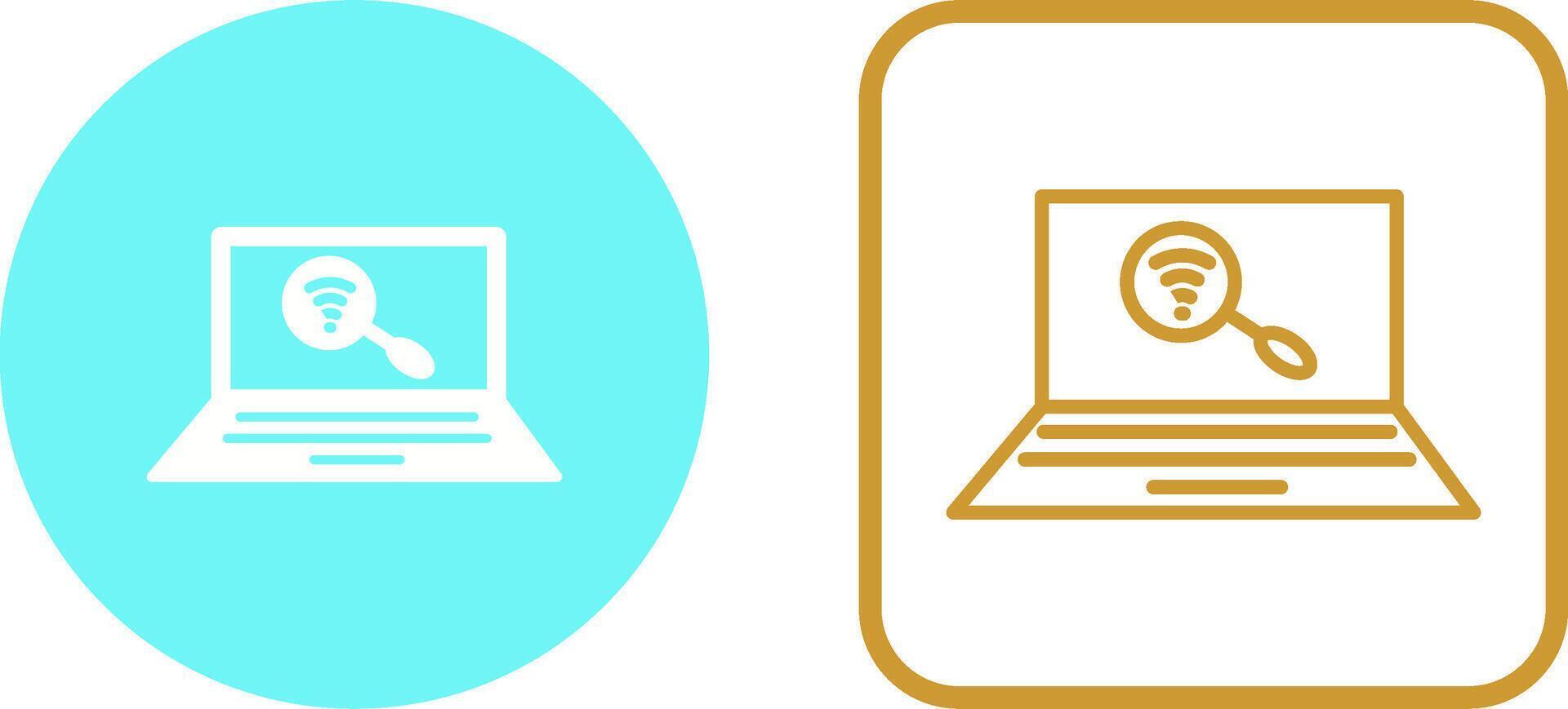 Find on Internet Vector Icon