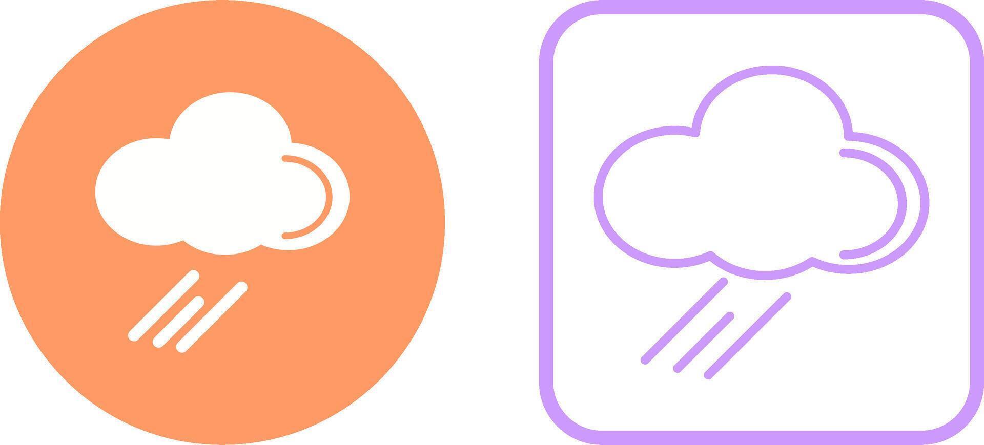 Rain Vector Icon