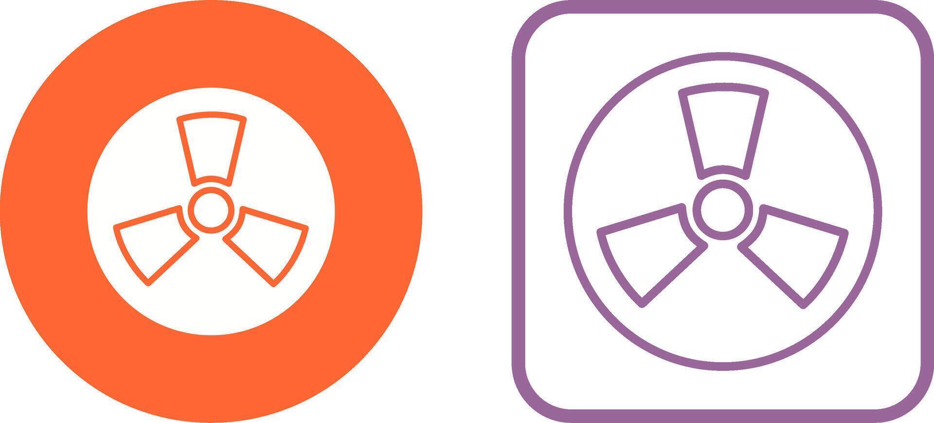 Radiation Vector Icon