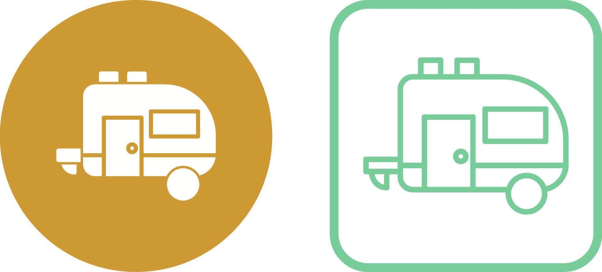 Trailer Vector Icon