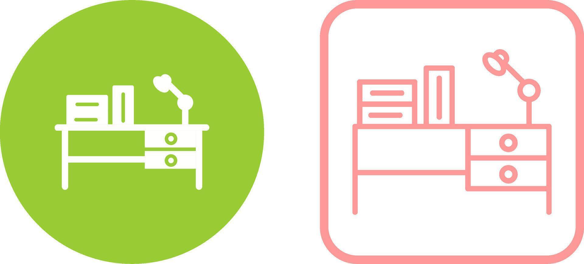 Desk Vector Icon