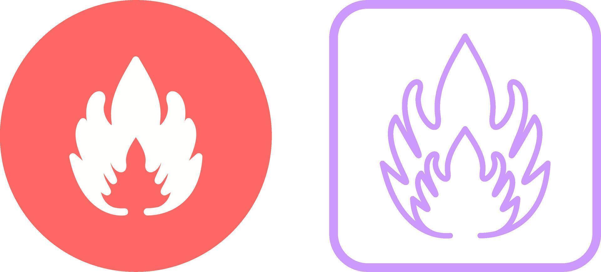 Flammable Material Vector Icon