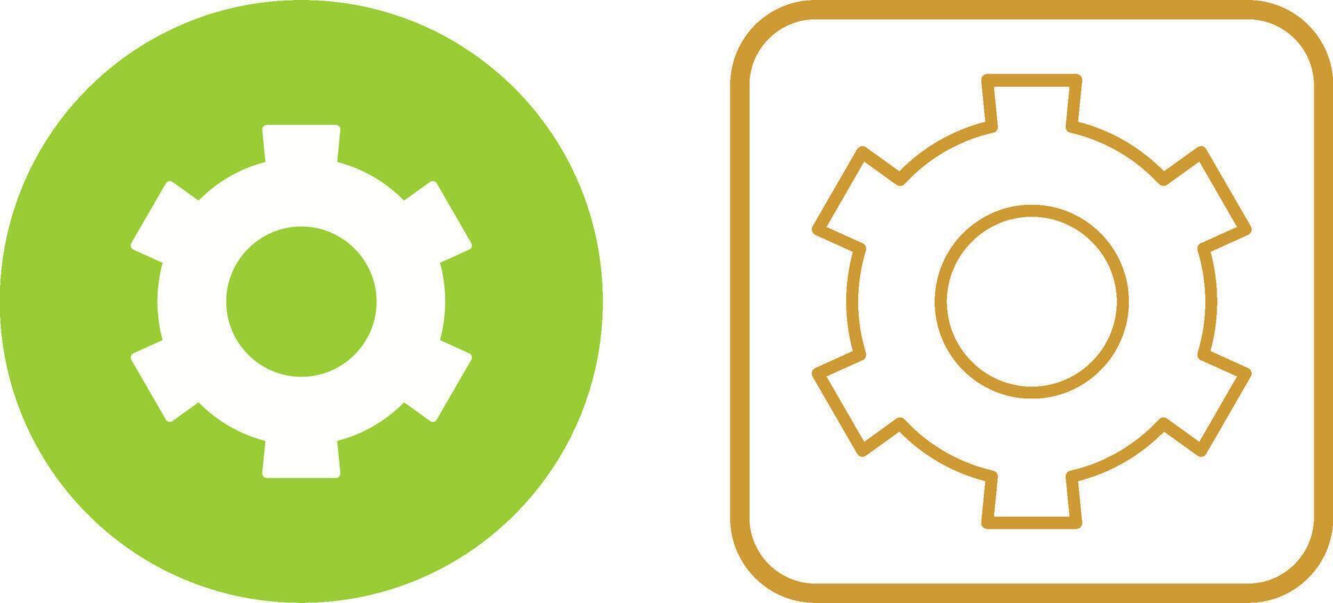 Setting Gear Vector Icon