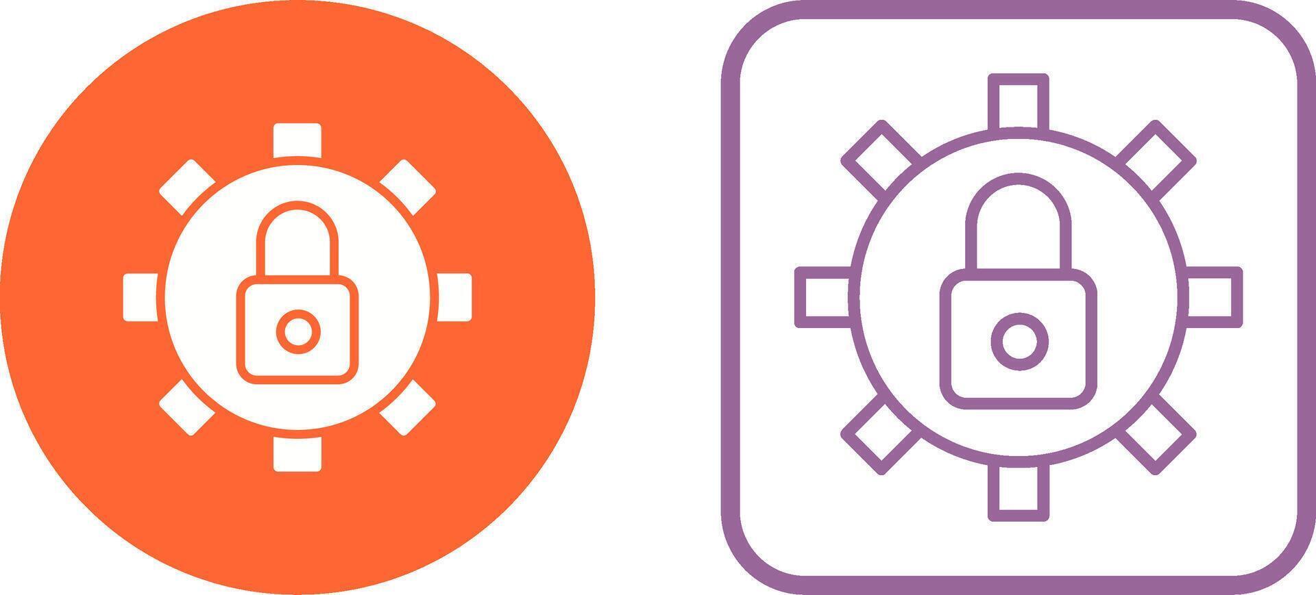 Security Settings Vector Icon