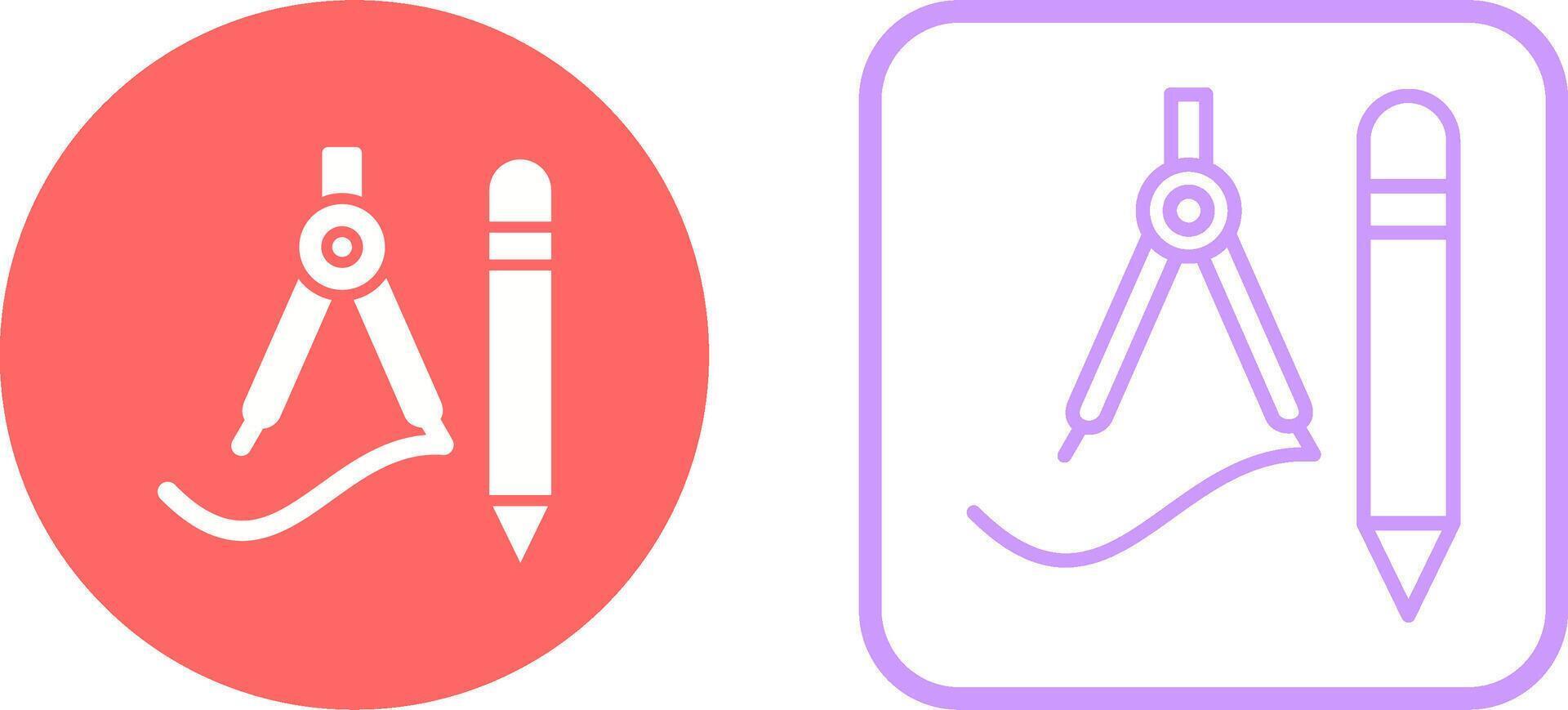 Drawing Tools Vector Icon